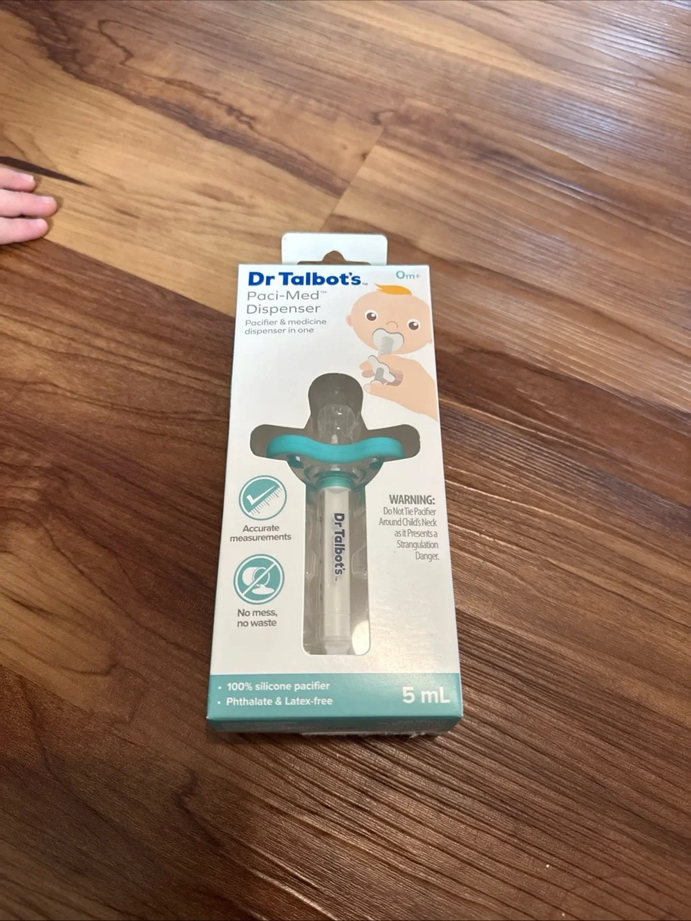 Dr. Talbot's Teal Paci-Med Pacifier & Medicine Dispenser - Teal